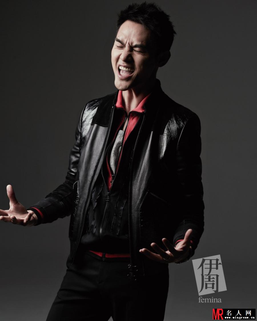 王凯黑白时尚大片 尽显霸道魅力(1)