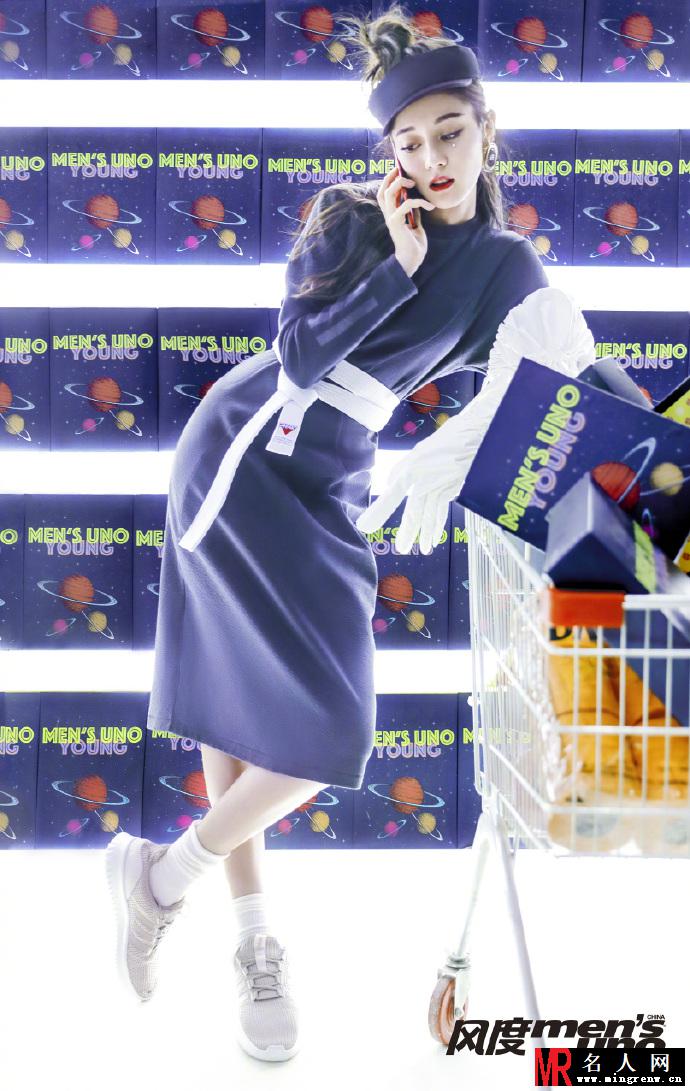 迪丽热巴封面大片曝光 原力少女尽显青春本色(1)