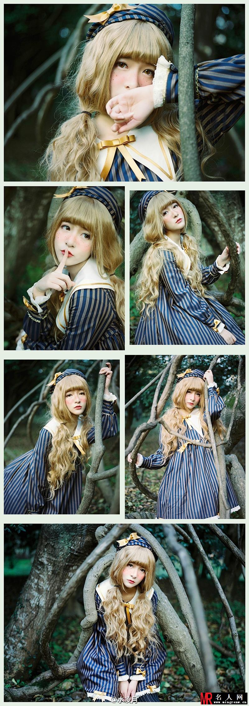 徐娇琥珀色少女写真 小雀斑超可爱(1)