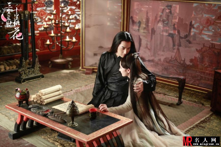 《三生三世十里桃花》高清剧照 杨幂赵又廷相拥(1)