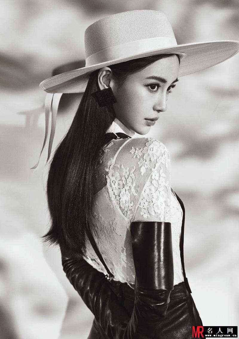 angelababy复古摩登时尚写真大片(1)