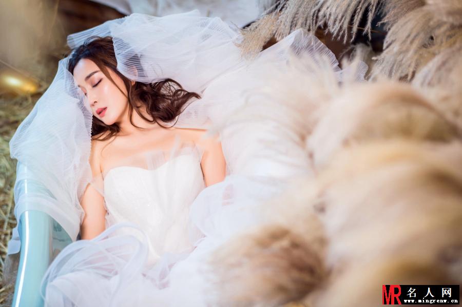 杜若溪天鹅湖大片 简直美若天仙！(1)