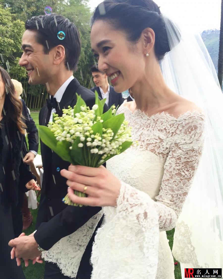 日本超模冈本多绪大婚 曾参演好莱坞电影(1)
