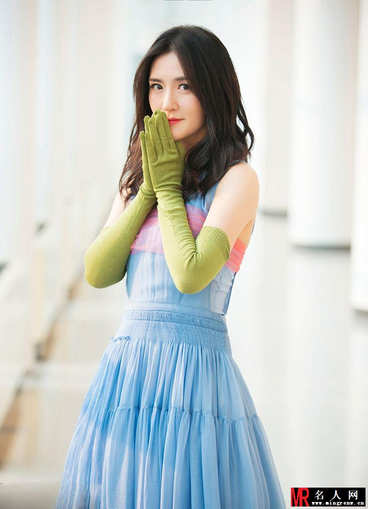 谢娜花絮写真曝光 灵动而飘逸似“精灵”(1)