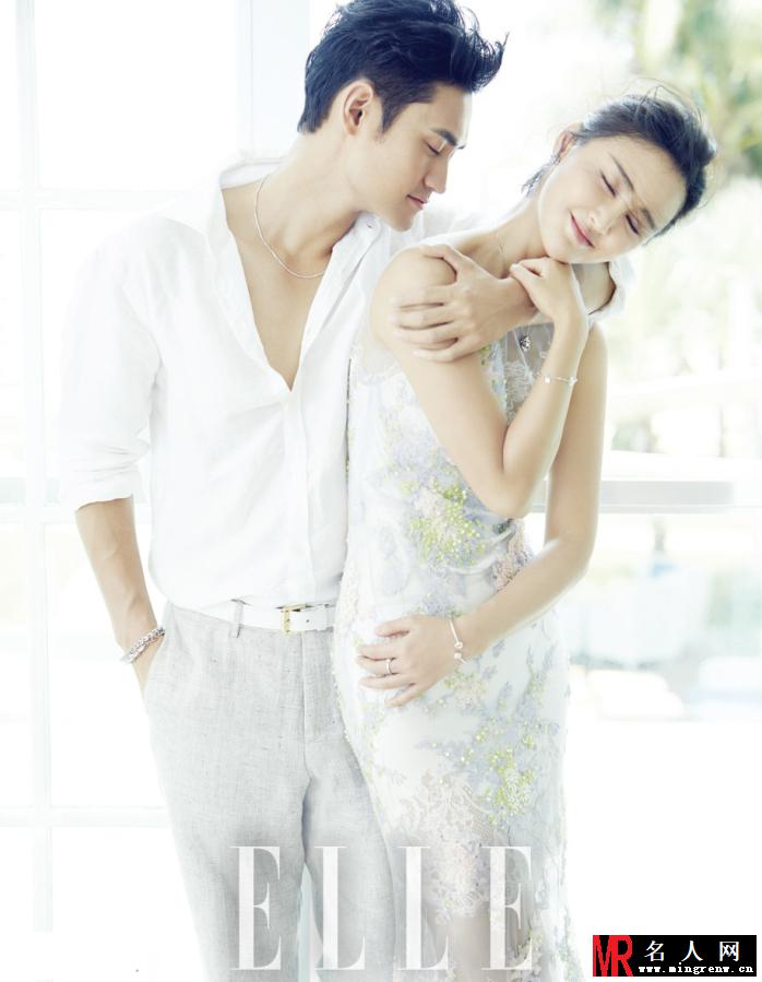 袁弘张歆艺婚纱大片曝光(1)
