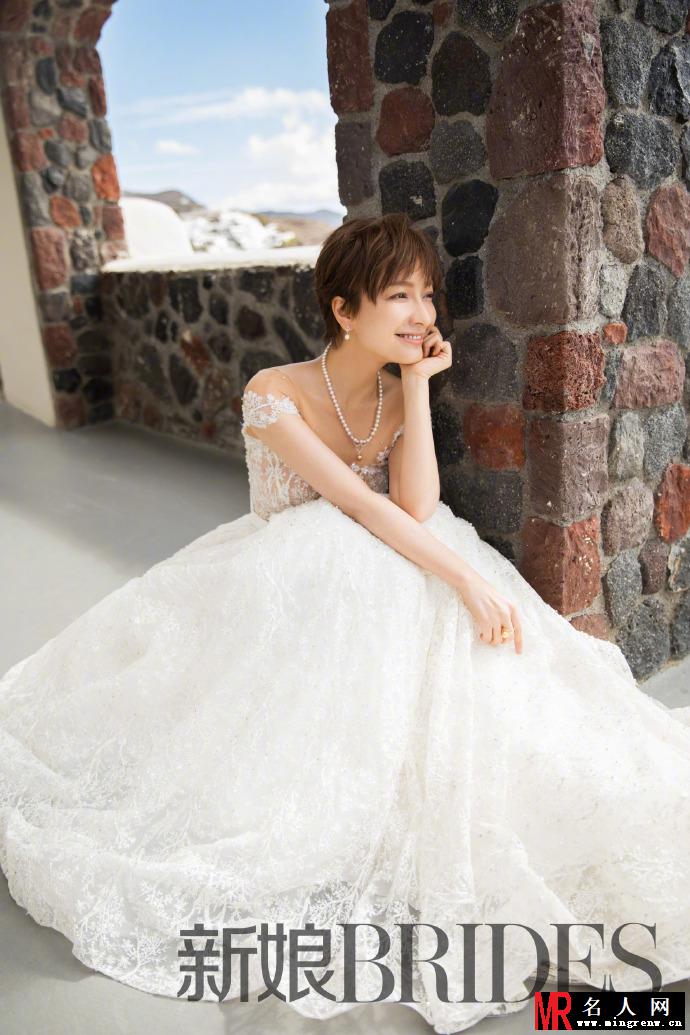 吴昕婚纱写真曝光 华丽蜕变优雅女神(1)