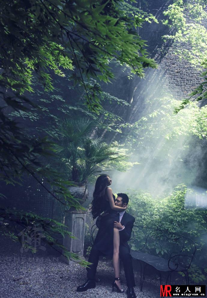 羞羞！黄晓明angelababy大尺度写真(1)