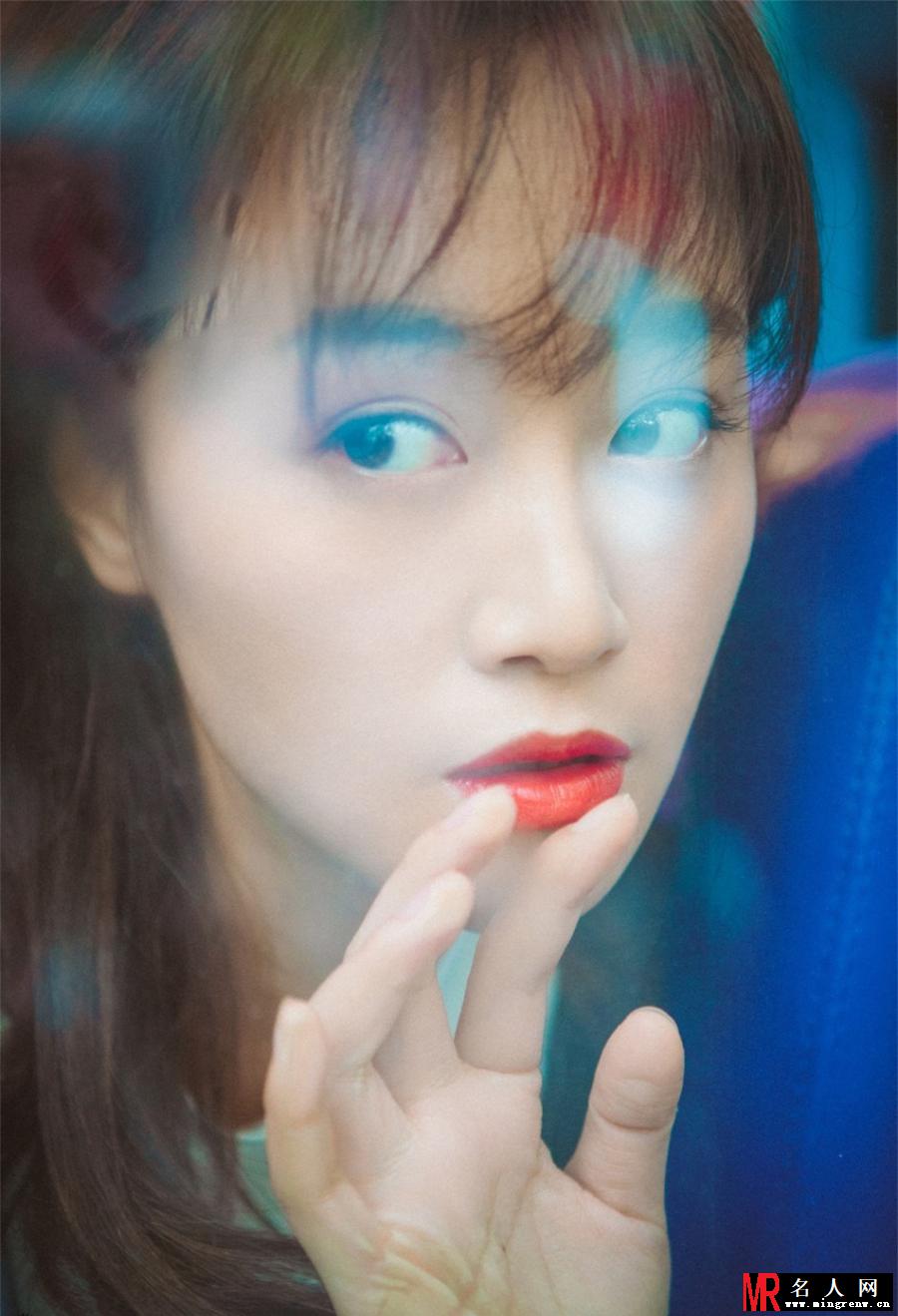 蓝盈莹日系清新写真(1)