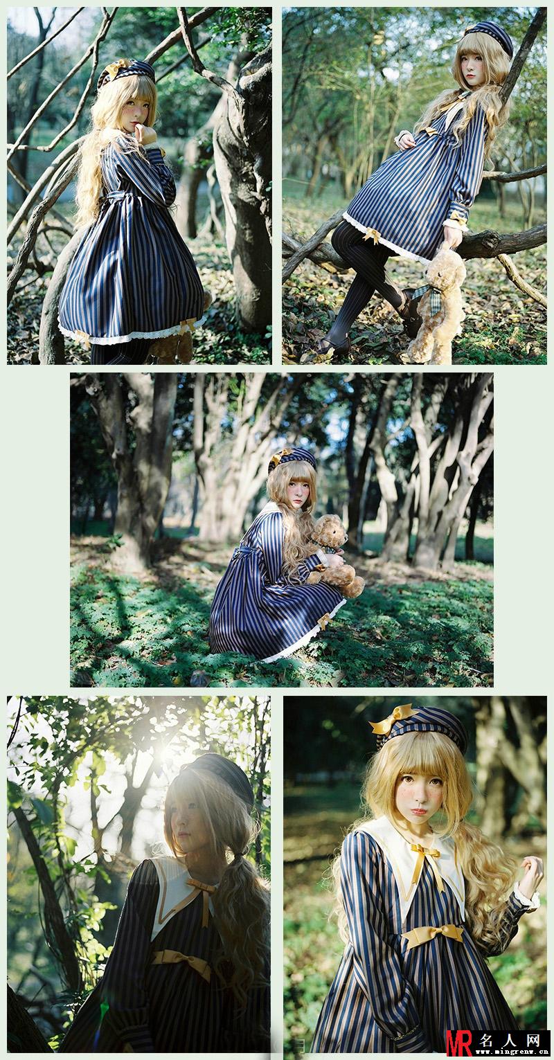 徐娇琥珀色少女写真 小雀斑超可爱(1)
