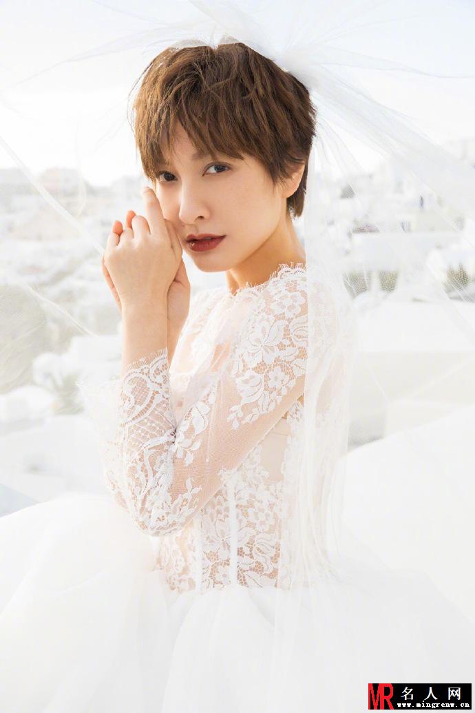 吴昕婚纱写真曝光 华丽蜕变优雅女神(1)