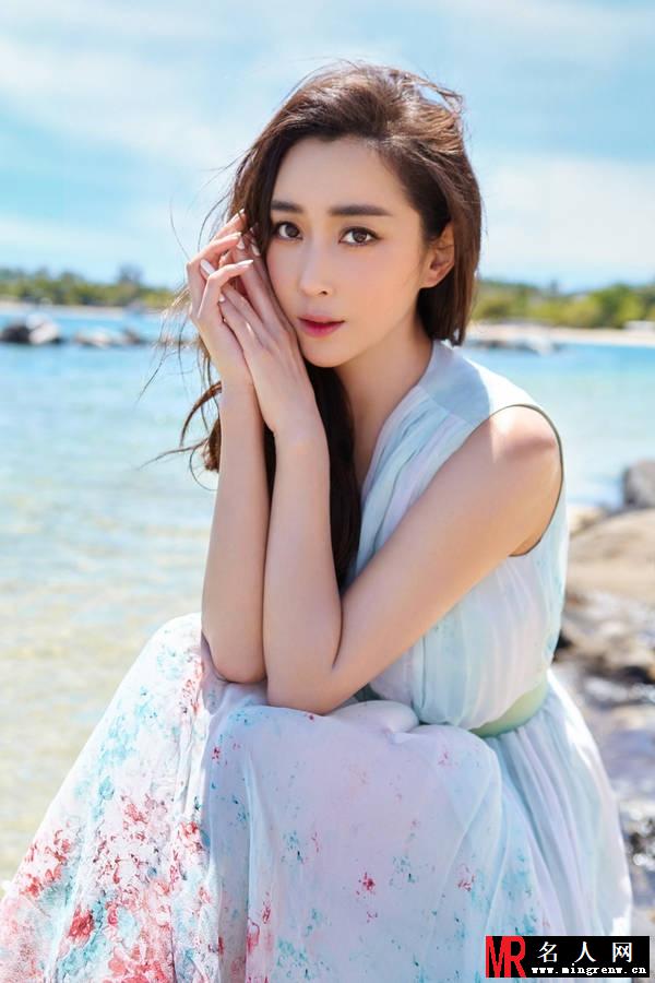 杜若溪海边写真 性感蓝色宛若美人鱼(1)