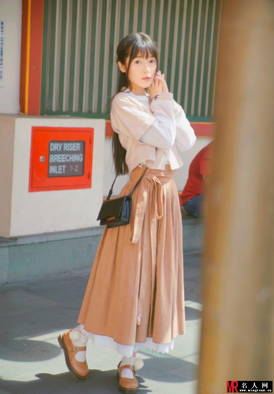 徐娇汉服元素写真 化身元气少女(1)