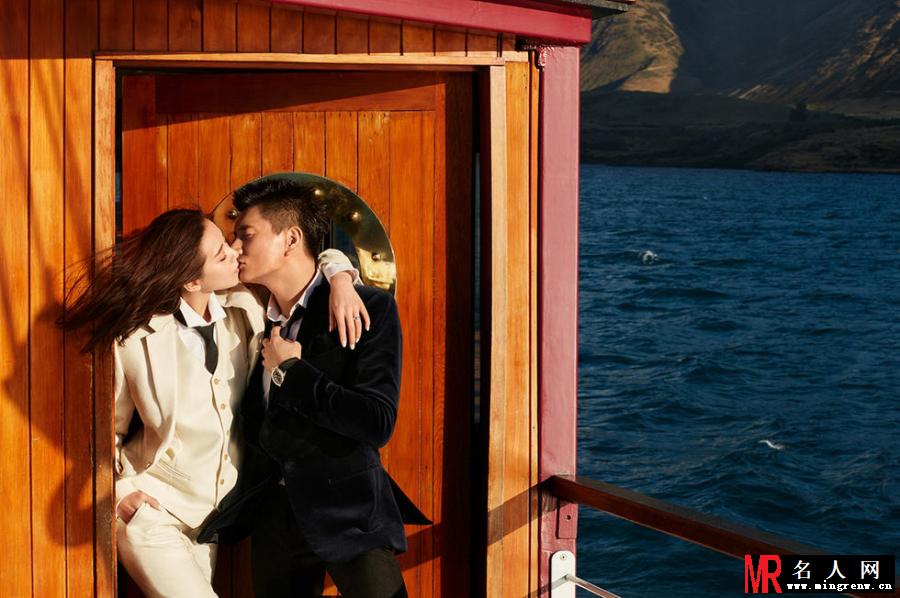 吴奇隆刘诗诗新一轮婚纱照 甜蜜浪漫(1)