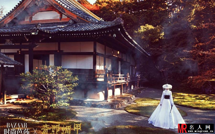 周冬雨一改往日少女风路线 大玩魅惑侠女风，帅气撩人(1)