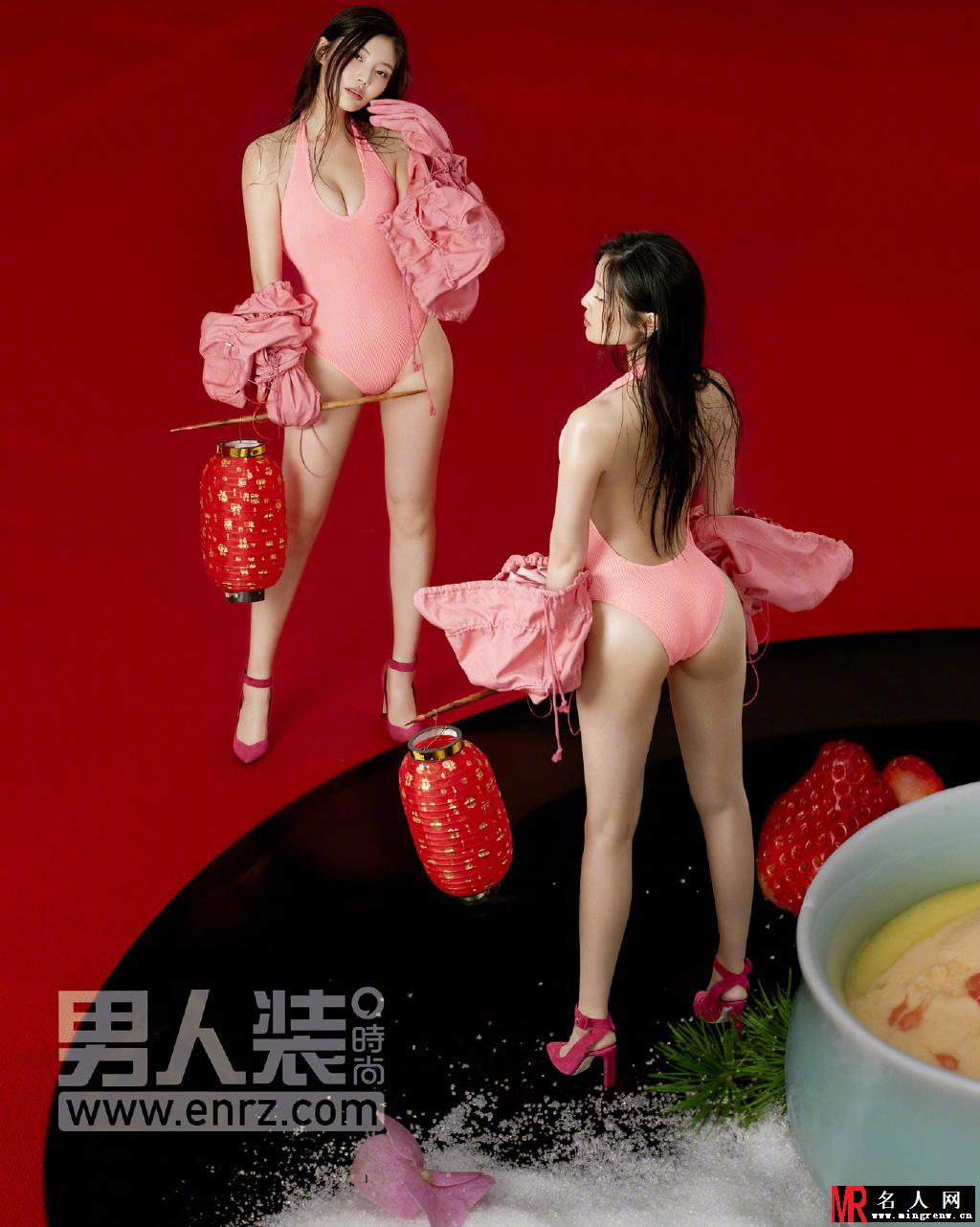徐冬冬登《男人装》封面 “大嫂”性感演绎美色可餐(1)