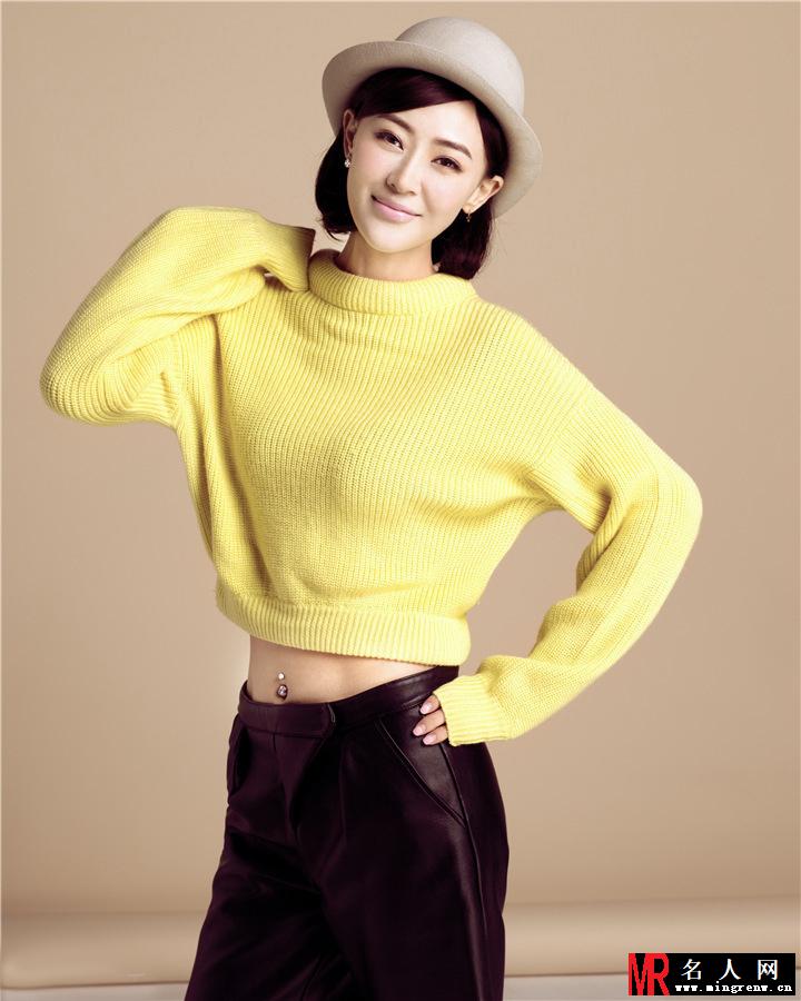 万妮恩最新写真 短发加帽子活力而俏皮(1)