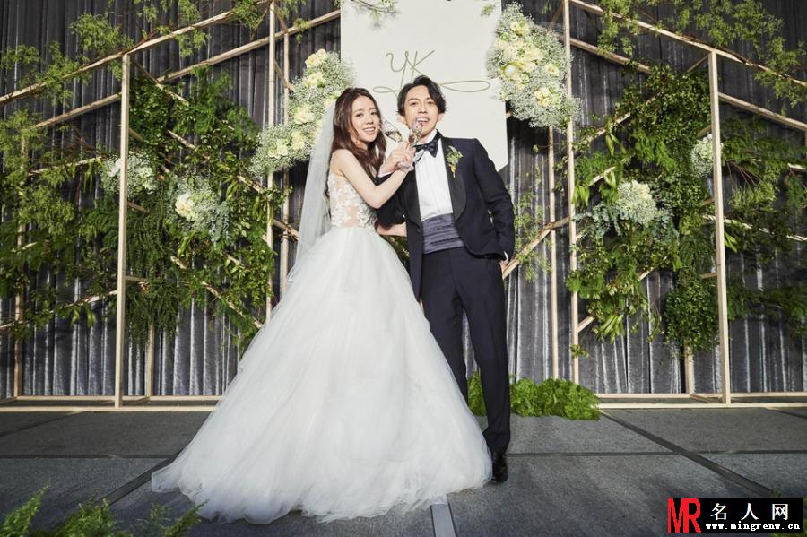 林宥嘉与丁文琪举办婚宴 加杯酒幸福对饮(1)