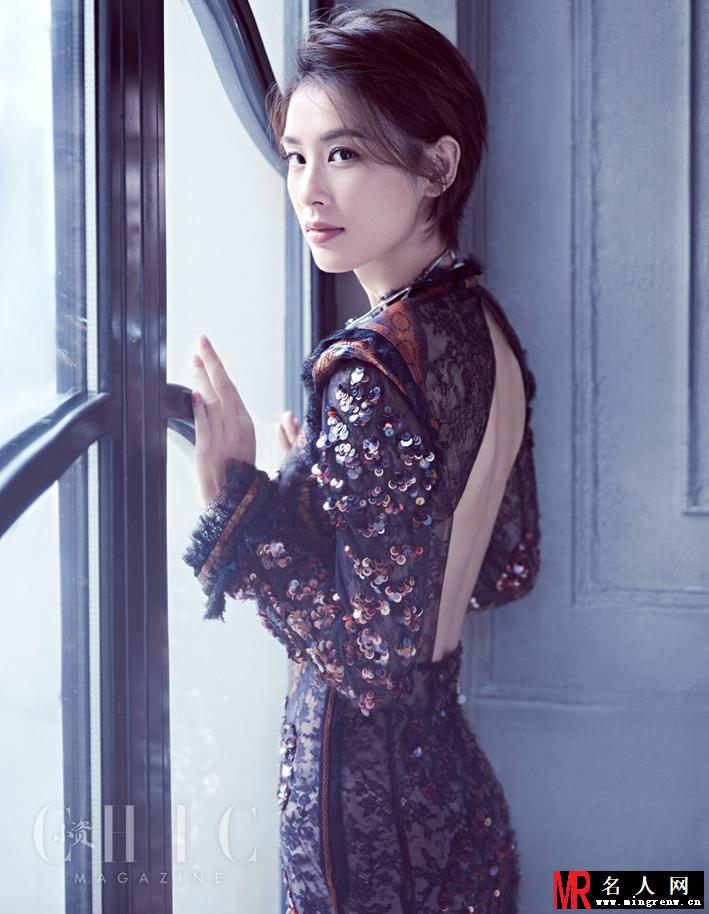 黄圣依复出拍杂志大片 时尚个性女神范儿十足(1)