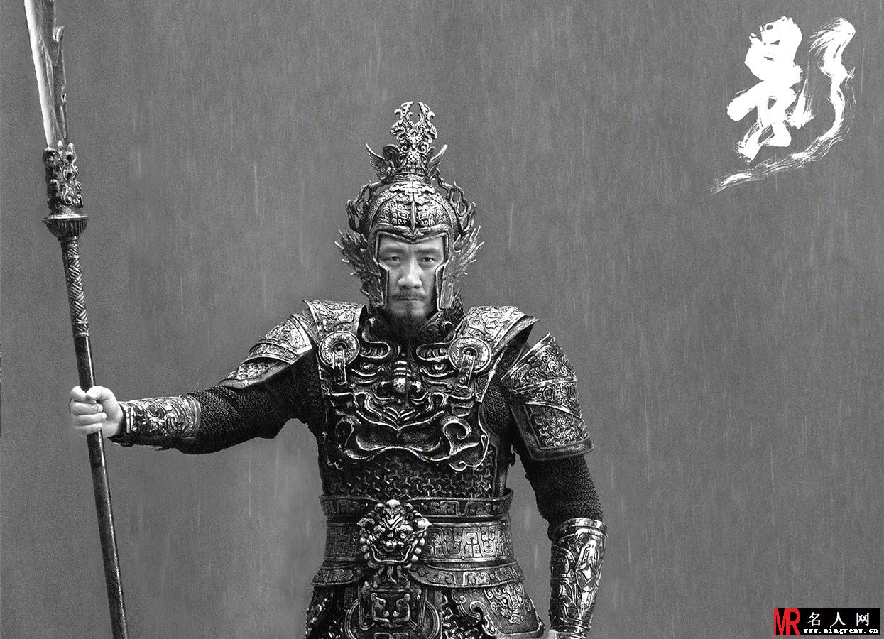 张艺谋《影》海报剧照来袭 孙俪邓超水墨中国风中抚琴(1)