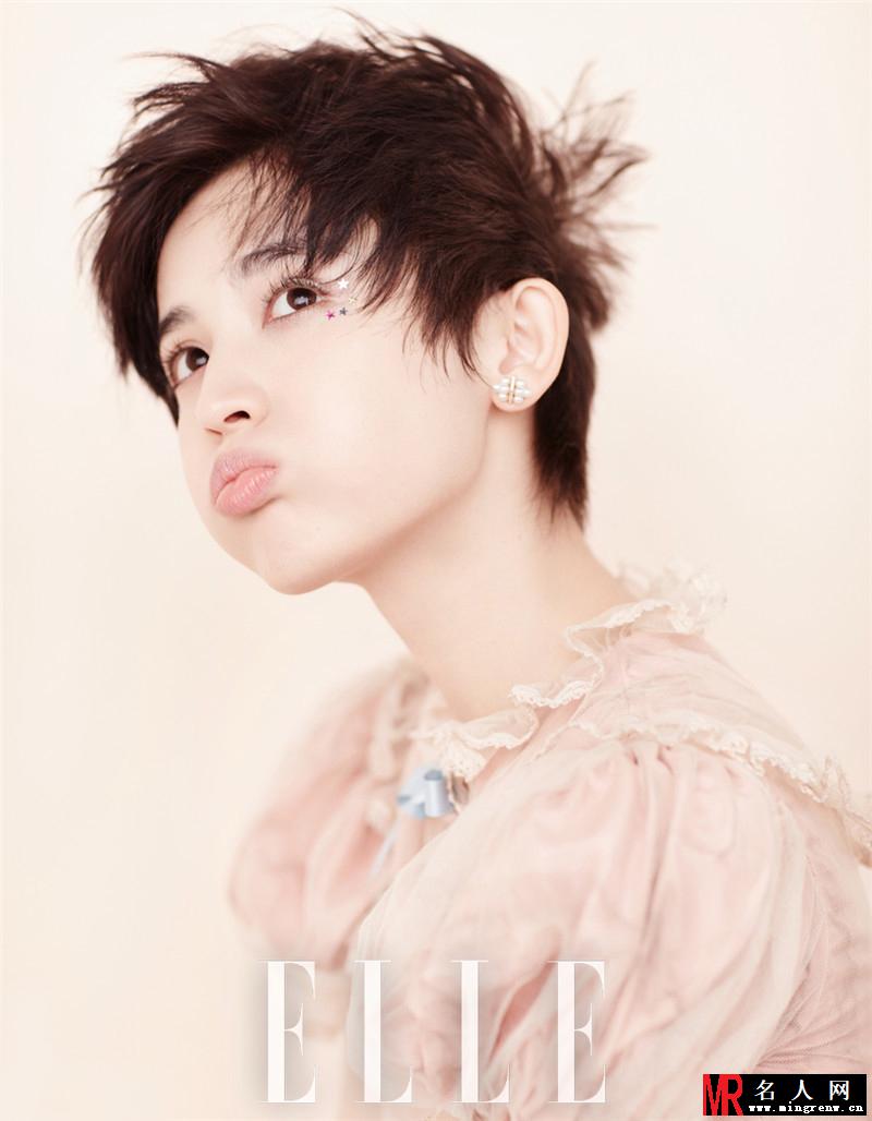 古力娜扎《ELLE》三月刊写真(1)