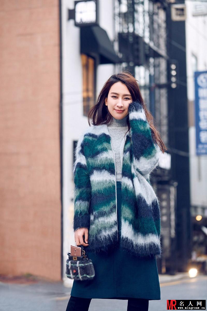 马苏变身摩登女郎尽显时尚魅力(1)