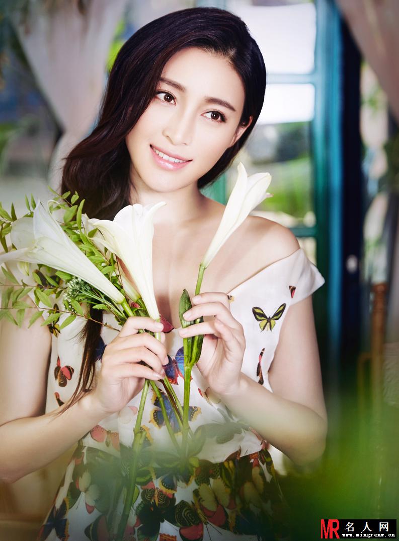 甘婷婷花仙子写真气质优雅(1)