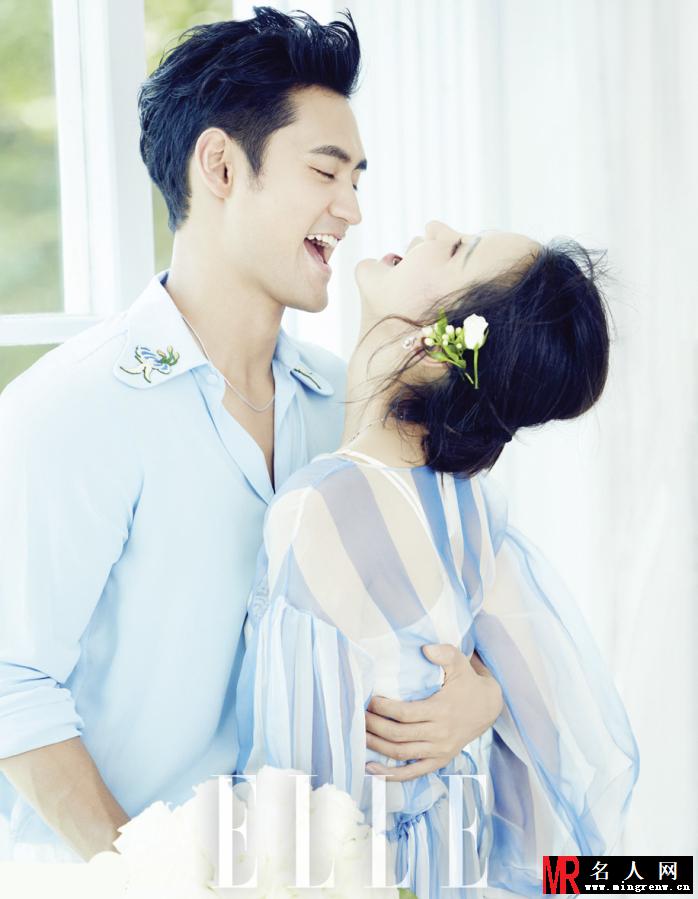 袁弘张歆艺婚纱大片曝光(1)