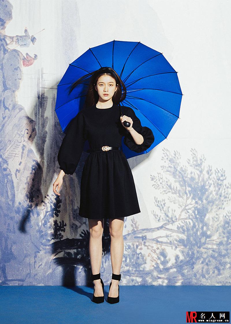 张雪迎复古时髦写真大片 尽显温婉甜美范儿(1)