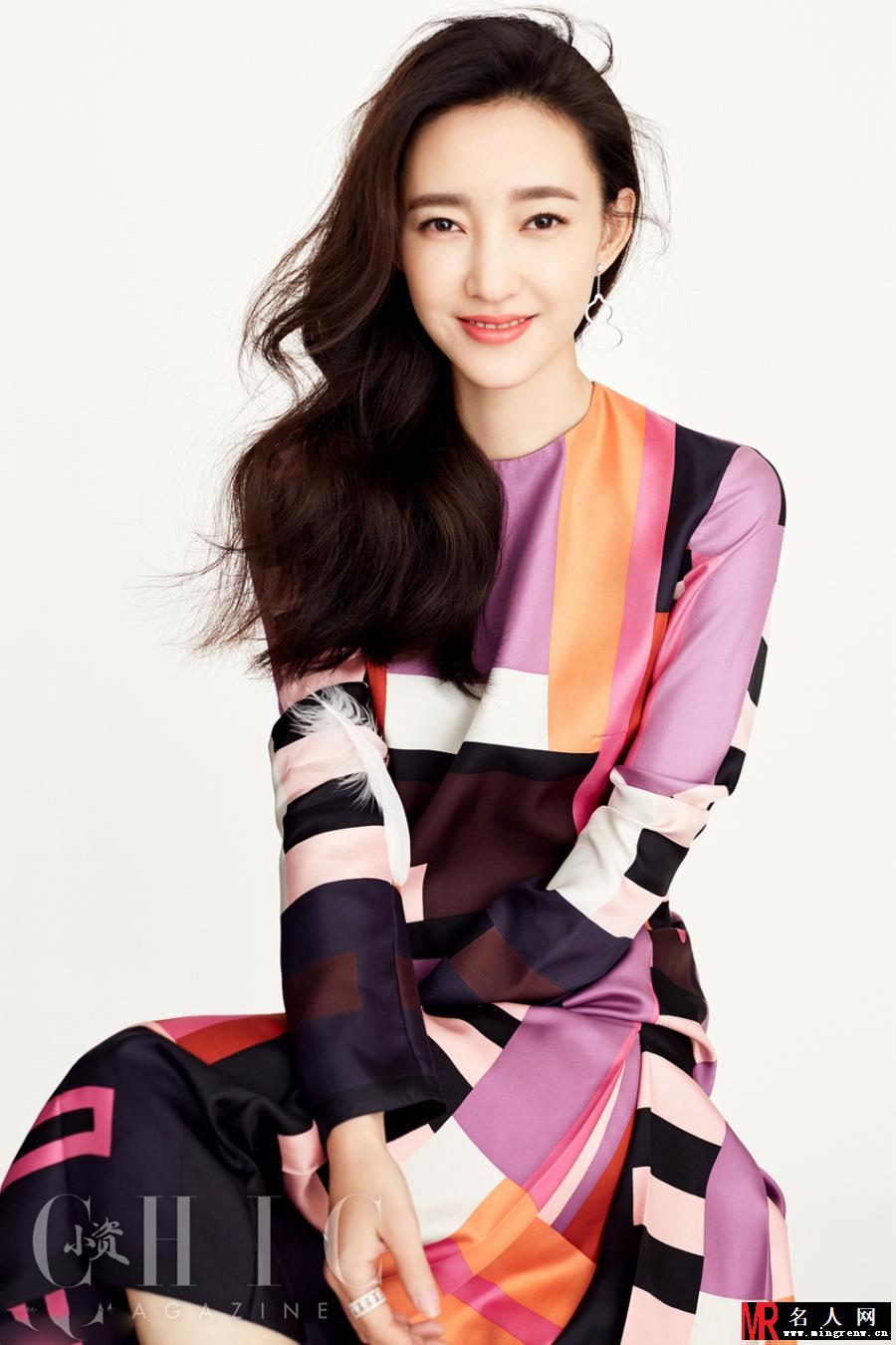 王丽坤某杂志写真 素颜女神清新美艳(1)