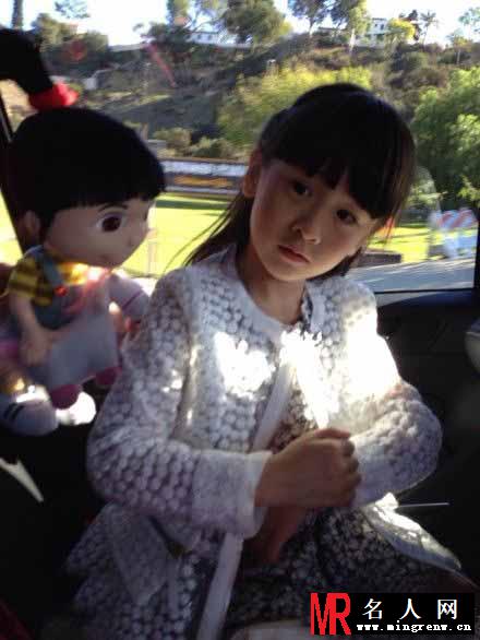 田雨橙近照 小姑娘长大啦！(1)