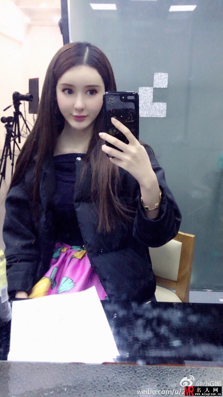 吴亦凡前女友小G娜最新生活照 简直就像充气娃娃(1)