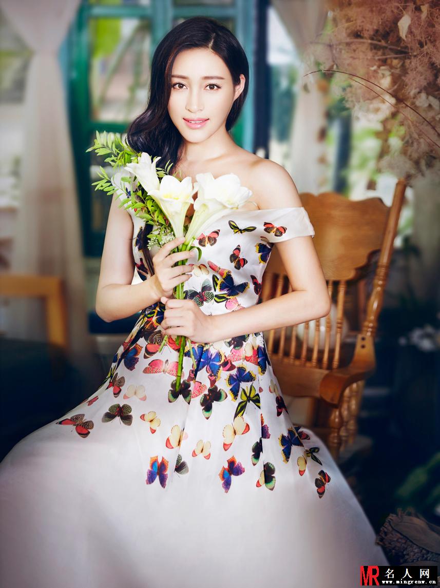 甘婷婷花仙子写真气质优雅(1)