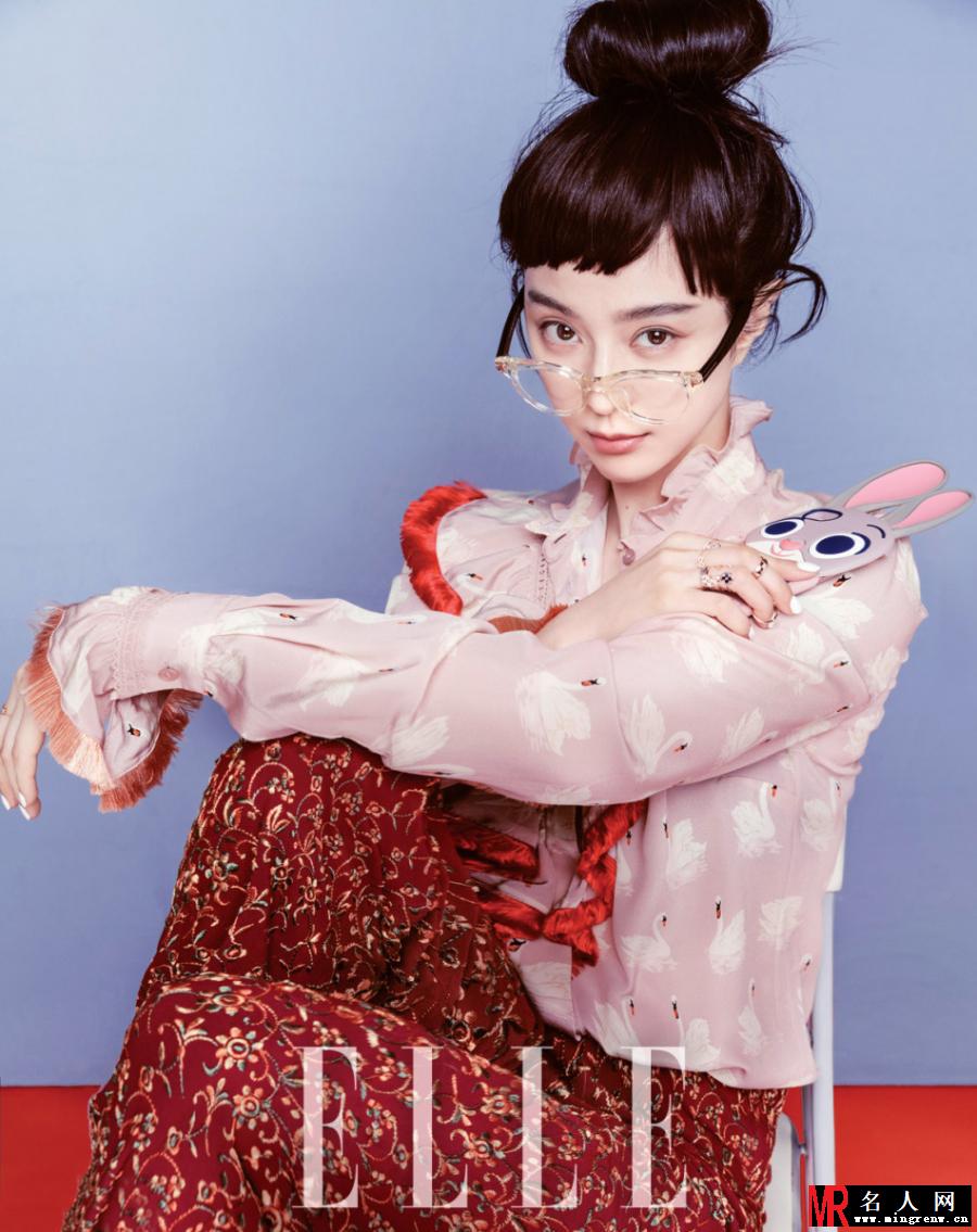 范冰冰封面大片 上演精灵古怪风萌少女(1)