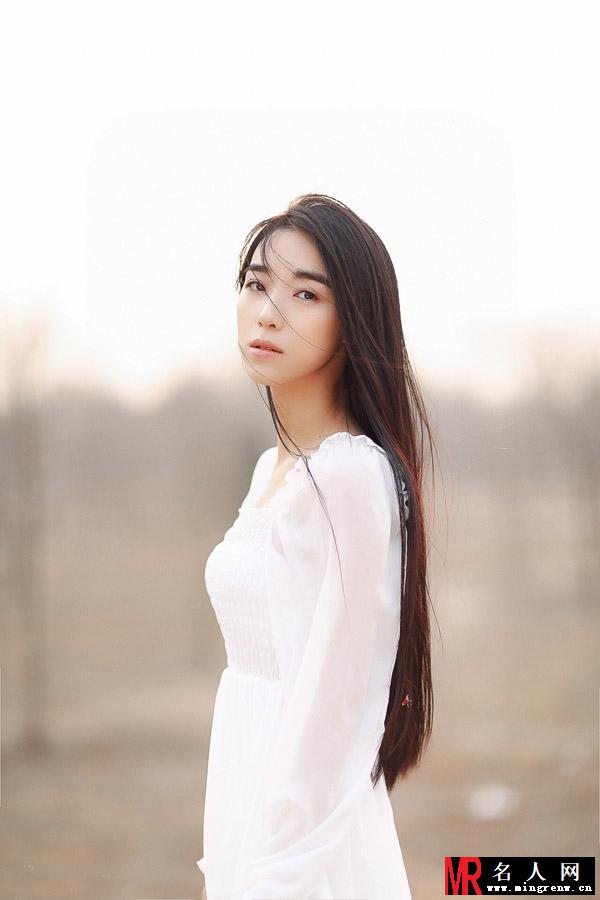 曾宁馨唯美写真 清新飘逸宛如林中仙(1)