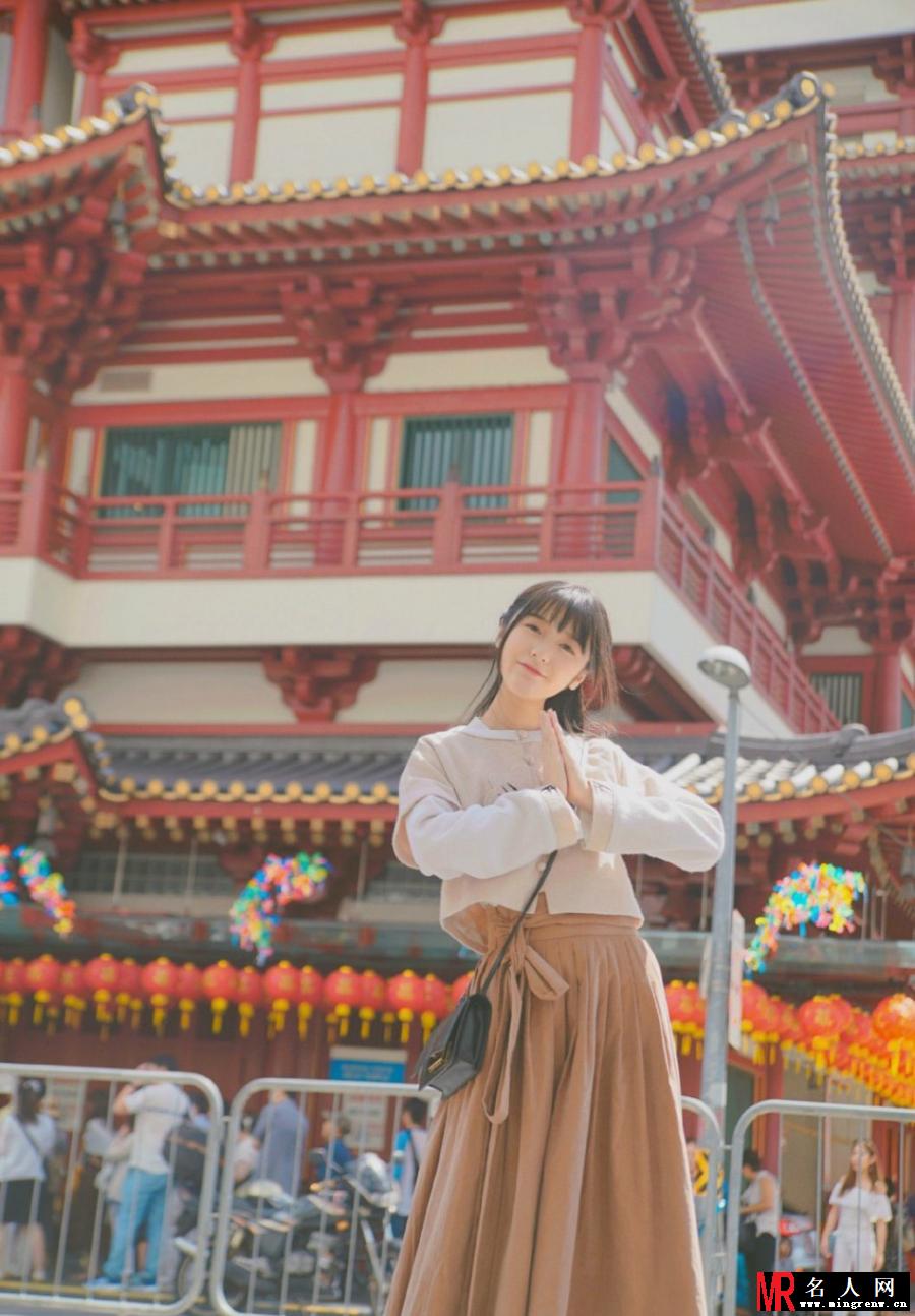 徐娇汉服元素写真 化身元气少女(1)